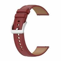 Luxe leren bandje - Bordeaux - Xiaomi Redmi Watch 5 Active / Redmi Watch 5 Lite - thumbnail