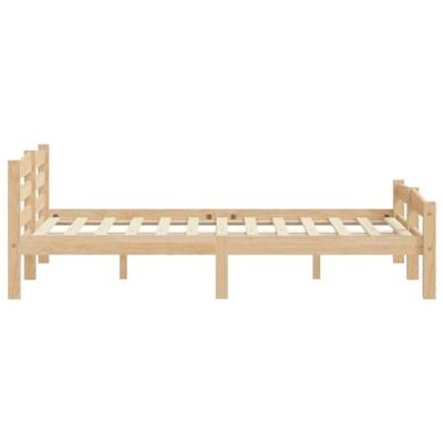 Bedframe massief grenenhout 200x200 cm