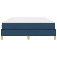 Boxspring bed Taupe, Bruin 140 x 190 cm Stof, Engineered Hout - thumbnail