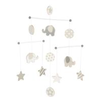 Goki houten baby mobiel olifant en sterren - thumbnail