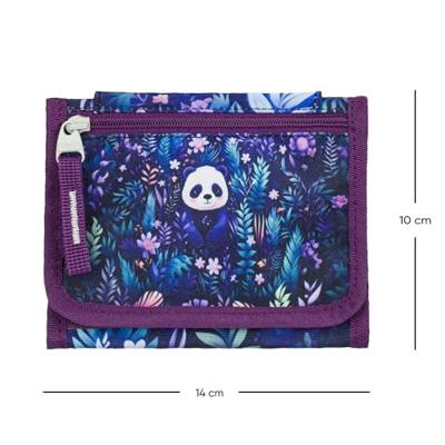 Baagl Portemonnee Jungle Panda Baagl Portemonnee Jungle Panda