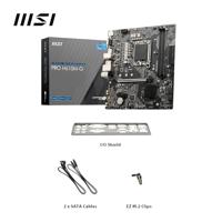 Micro Star International Computer PRO H610M-G Moederbord Socket Intel LGA 1700 Vormfactor Micro-ATX Moederbord chipset Intel® H610 - thumbnail