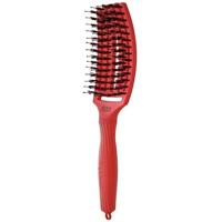 Olivia Garden Fingerbrush Care Iconic Boar&Nylon Red Confidence - thumbnail