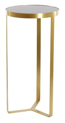 Light & Living Zuil 'Turbi' 80cm hoog, kleur Zwart/Mat Brons