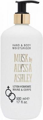 Alyssa Ashley bodylotion met pomp musk 500ml unisex Alyssa Ashley bodylotion met pomp musk 500ml unisex