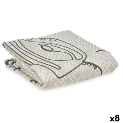 Hoes voor Strijkplank Kipit Grijs 140 x 50 cm 24,5 x 35,3 x 5 cm 27 x 5 x 23 cm 23 x 29 x 5 cm Strijkijzer (8 Stuks)