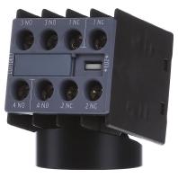 Siemens 3RH2911-1FA22-0MA0 Hulpschakelaar Direct schakelend Met hulpcontact Geschikt voor merk (relais): Siemens Piece 1 stuk(s)