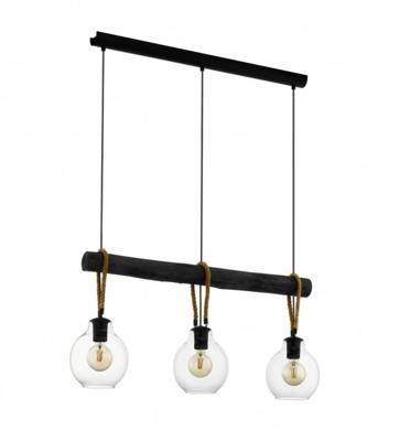 Eglo Eettafel hanglampRoding met touw - 43618