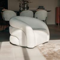 Richmond Draaifauteuil 'Arcus' kleur Wit - thumbnail