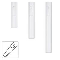 Hama PVC-kabelkanaal Halfrond 100/3,5/0,9 Cm Wit - thumbnail