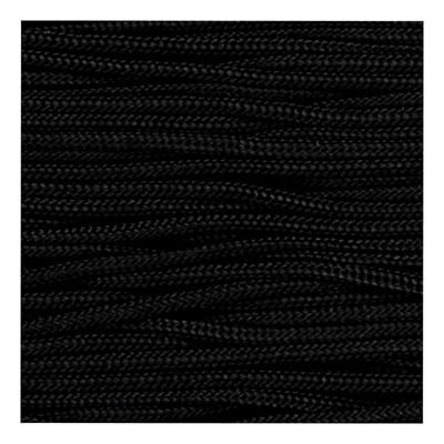 Creativ Company Macramé koord, dikte 1 mm, zwart, 10 m/ 1 rol