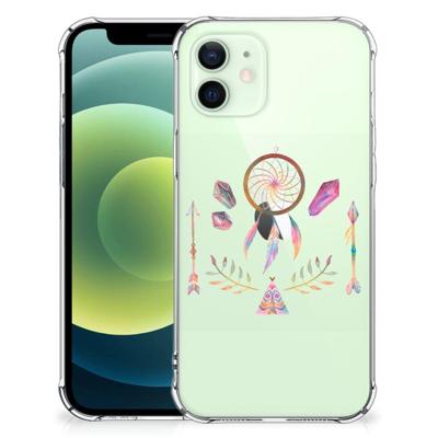 iPhone 12 Mini Stevig | Bumper Hoesje | Boho Dreamcatcher iPhone 12 Mini Stevig | Bumper Hoesje | Boho Dreamcatcher
