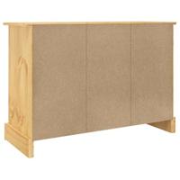 Dressoir "Corona" Bruin 112x44x78 cm Massief Hout Mexicaans Dennenhout - thumbnail