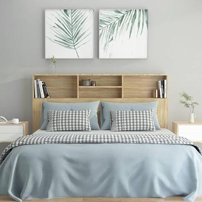 Hoofdbordkast 160x19x103,5 cm sonoma eikenkleurig