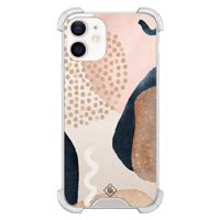 iPhone 12 mini shockproof hoesje - Abstract dots - thumbnail