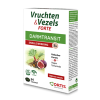Ortis Vruchten & Vezels Forte Darmtransit Tabletten - thumbnail