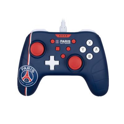 Gamepad - Nintendo Switch, Switch 2 en pc - PSG - Bedraad - Blauw, wit en rood - Trilfunctie - 3 meter kabel - Konix
