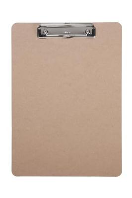 Hardboard klembord Maul A4 staand met kopklem