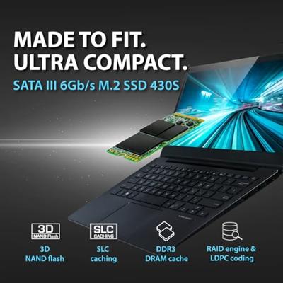 Transcend 430S 1 TB SATA M.2 SSD 2242 harde schijf M.2 SATA 6 Gb/s Retail TS1TMTS430S Transcend 430S 1 TB SATA M.2 SSD 2242 harde schijf M.2 SATA 6 Gb/s Retail TS1TMTS430S