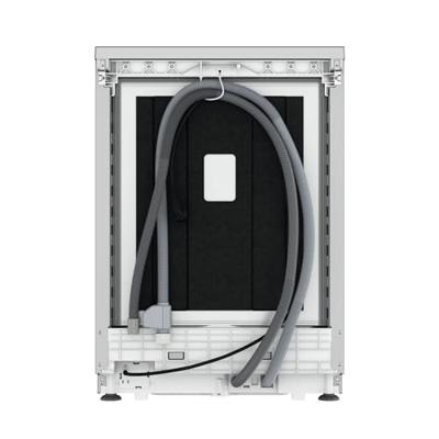 Whirlpool W7F HS51 X MaxiSpace Vrijstaande vaatwasser Grijs