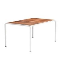 Houe Avanti tuintafel 153x98 cm Muted White Essenhout - thumbnail