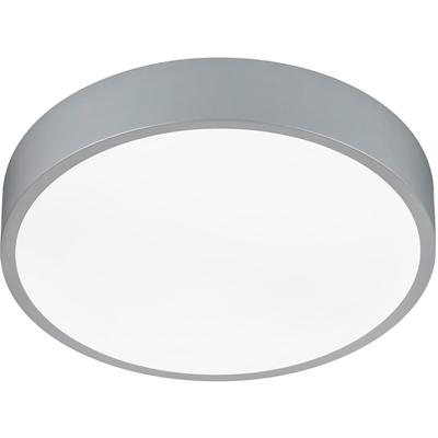 LED Plafondlamp 28W - Dimbaar - Aanpasbare Kleur - Mat Titaan Design