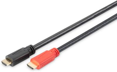 Digitus AK-330118-200-S HDMI-kabel HDMI Aansluitkabel HDMI-A-stekker, HDMI-A-stekker 20.00 m Zwart Audio Return Channel (ARC), Vergulde steekcontacten Digitus AK-330118-200-S HDMI-kabel HDMI Aansluitkabel HDMI-A-stekker, HDMI-A-stekker 20.00 m Zwart Audio Return Channel (ARC), Vergulde steekcontacten