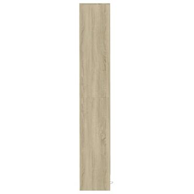 Dressoir met LED 36x32,5x200cm bewerkt hout sonoma eikenkleurig Dressoir met LED 36x32,5x200cm bewerkt hout sonoma eikenkleurig