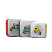 Set 3 Lunch Box M/L/XL Scooter - thumbnail