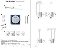 Grohe SmartControl Inbouwthermostaat - 3 knoppen - rond - supersteel 29119dc0 - thumbnail