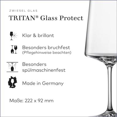 Zwiesel Glas Wijnglazen Allround Echo - 572 ml - 4 stuks