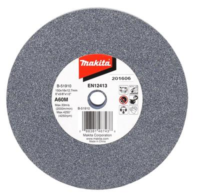 Makita B-51910 Slijpst. 150x16x12,7mm A60M Makita B-51910 Slijpst. 150x16x12,7mm A60M