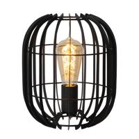 Lucide REDA - Tafellamp - Ø 22 cm - 1xE27 - Zwart - thumbnail