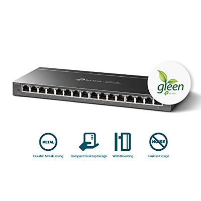 TP-Link TL-SG116E Switch Zwart - thumbnail