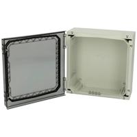 Fibox NEO PC 323215 T 4811001 Wandbehuizing 320 x 320 x 150 Polycarbonaat Corrosiebestendig Grijs-wit (RAL 7035) 1 stuk(s) - thumbnail