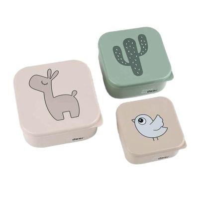 Done By Deer snackbox lalee beige mix, 3st. Done By Deer snackbox lalee beige mix, 3st.