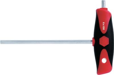8mm Wiha inbussleutel T comfortsleutel met zijpunt 8mm lengte 200mm 26170