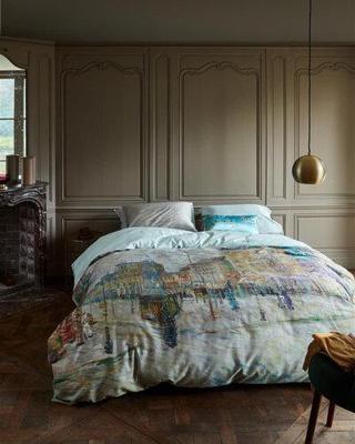 Beddinghouse Beddinghouse x Van Gogh dekbedovertrek Boulevard grijs 240x200/220