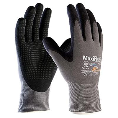 Handschoen maxiflex zwart endur.10