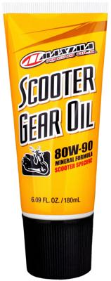 MAXIMA RACING OILS transmissie-olie "scooters gear oil 80w-90". gear oil 80w-90 maxima 180ml scooter gear oil
