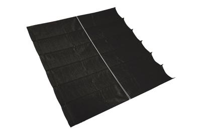 Platinum | Coolfit Harmonica Schaduwdoek 290 x 400 cm | Black