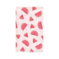 Hudson Baby Unisex Baby Cotton Flannel Burp Cloths, Fruit Salad, One Size - thumbnail