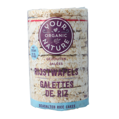 Rijstwafels gezouten bio 100 Gram