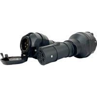 Berger & Schröter 48.347EK-E Spanningsreducerer Stekkerdoos, 7-polig - thumbnail