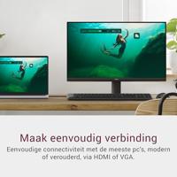 Dell 24 Monitor - SE2425HM, Full HD (1920x1080), 100Hz, IPS, 5ms, VESA (100x100mm), HDMI, VGA, 3 Jaar Garantie, Zwart - thumbnail