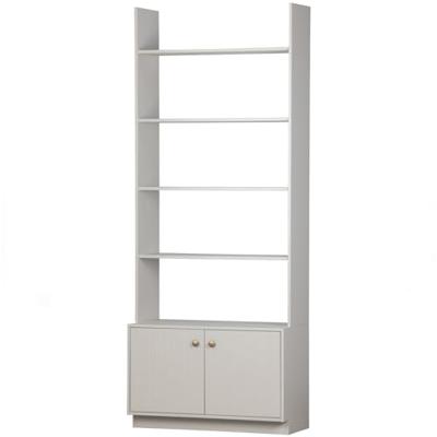 WOOOD Boekenkast 'Madu' Grenenhout, 200 x 80cm