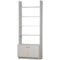 WOOOD Boekenkast 'Madu' Grenenhout, 200 x 80cm - thumbnail