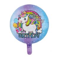 Unicorn Magical Birthday Folieballon (46cm) - thumbnail