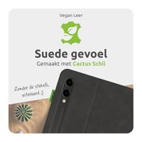 Gecko Cactus cover voor Samsung Tab S10 Plus Tablethoesje Zwart - thumbnail