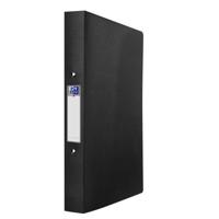 Ringband OXFORD Urban A4 rug 40mm 2 rings o-mech Ø 30mm opaak zwart | 10 stuks - thumbnail